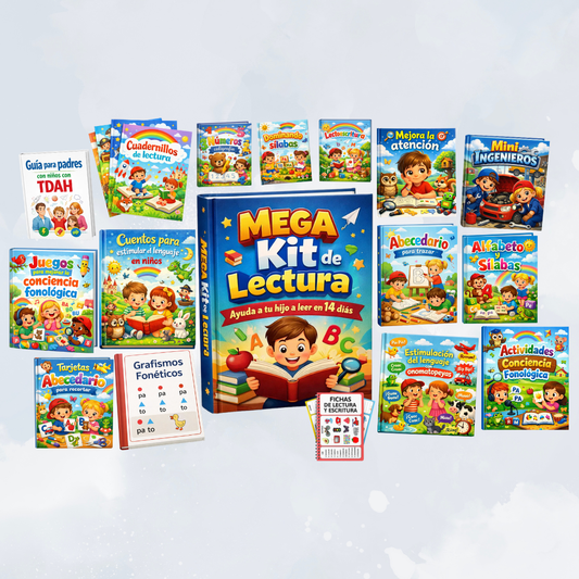 Mega Kit de Lectura + 16 Regalos